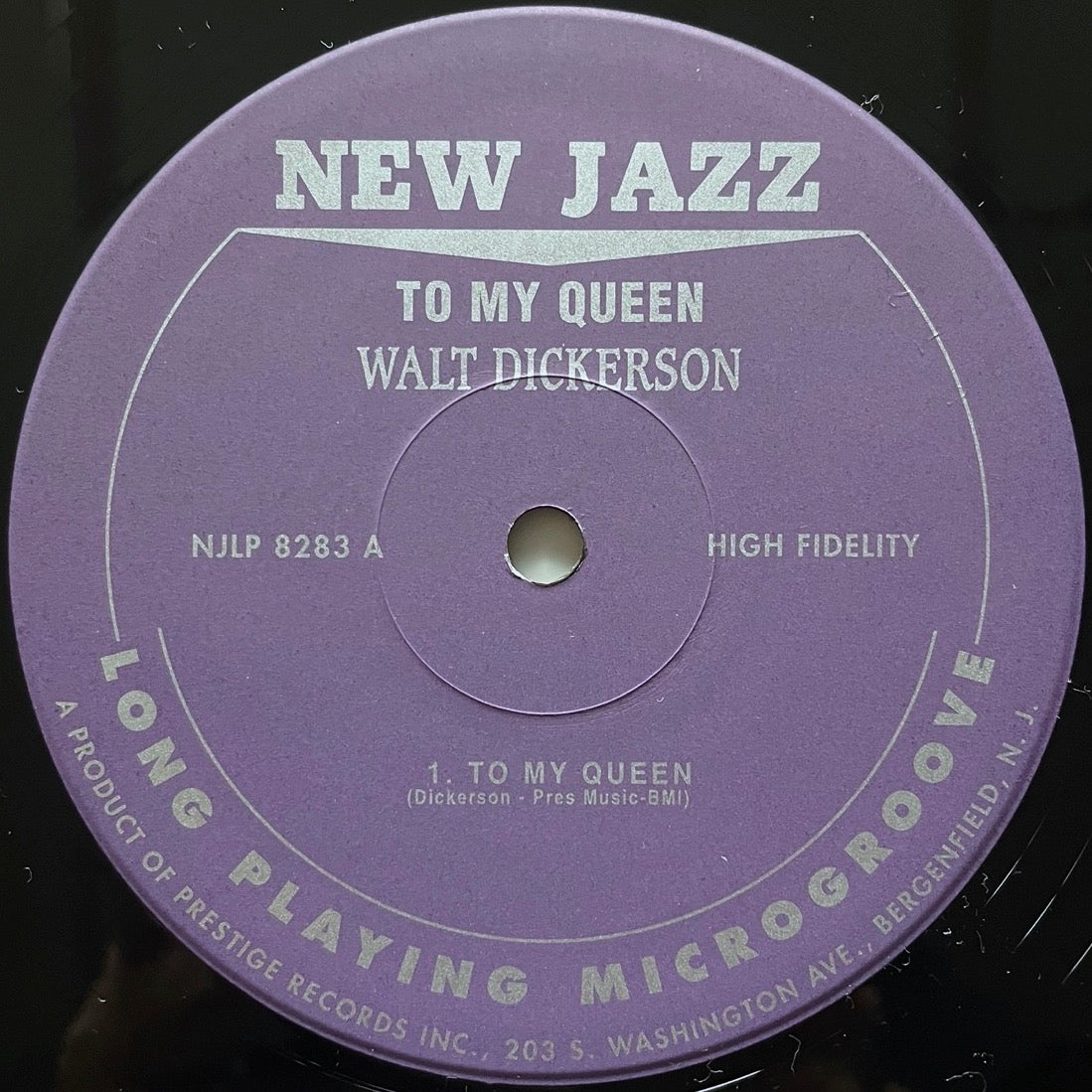 WALT DICKERSON / TO MY QUEEN on New Jazz - Japan LP NM VIJJ-30009 obi