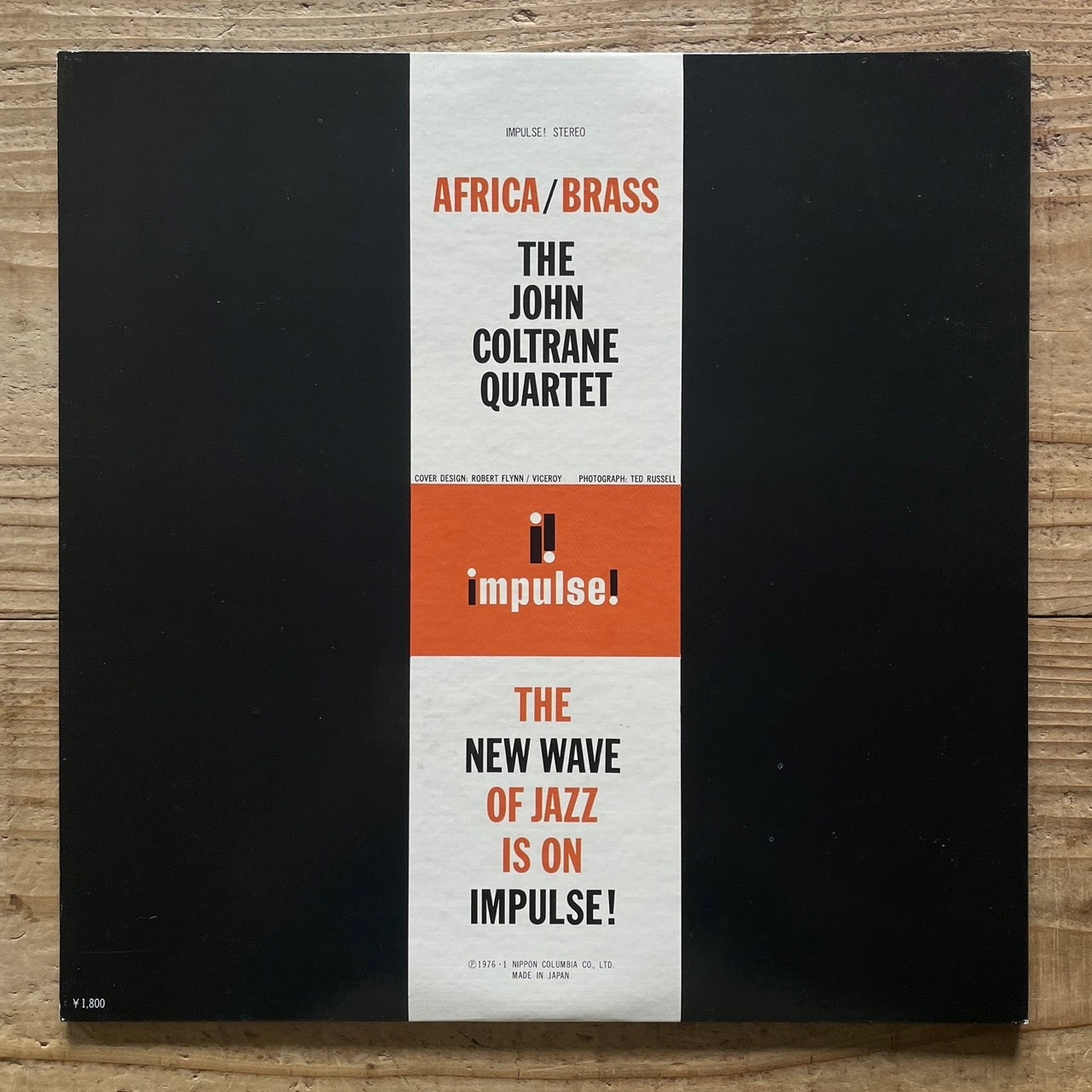 JOHN COLTRANE QUARTET - AFRICA/BRASS on Impulse - Japan GF LP YS-8501-AI