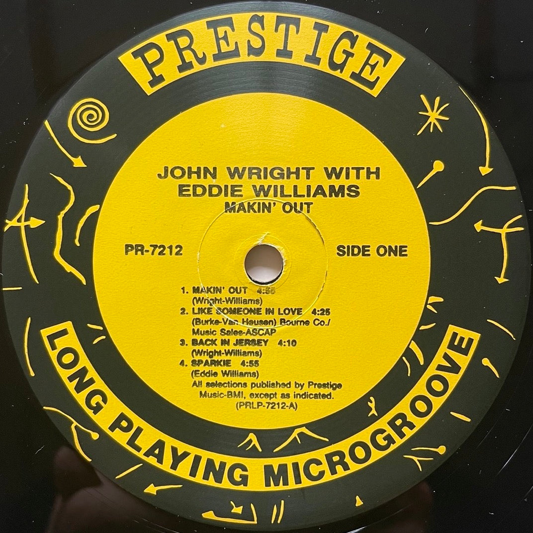 JOHN WRIGHT / MAKIN' OUT on Prestige - Japan LP NM WWLJ-7039