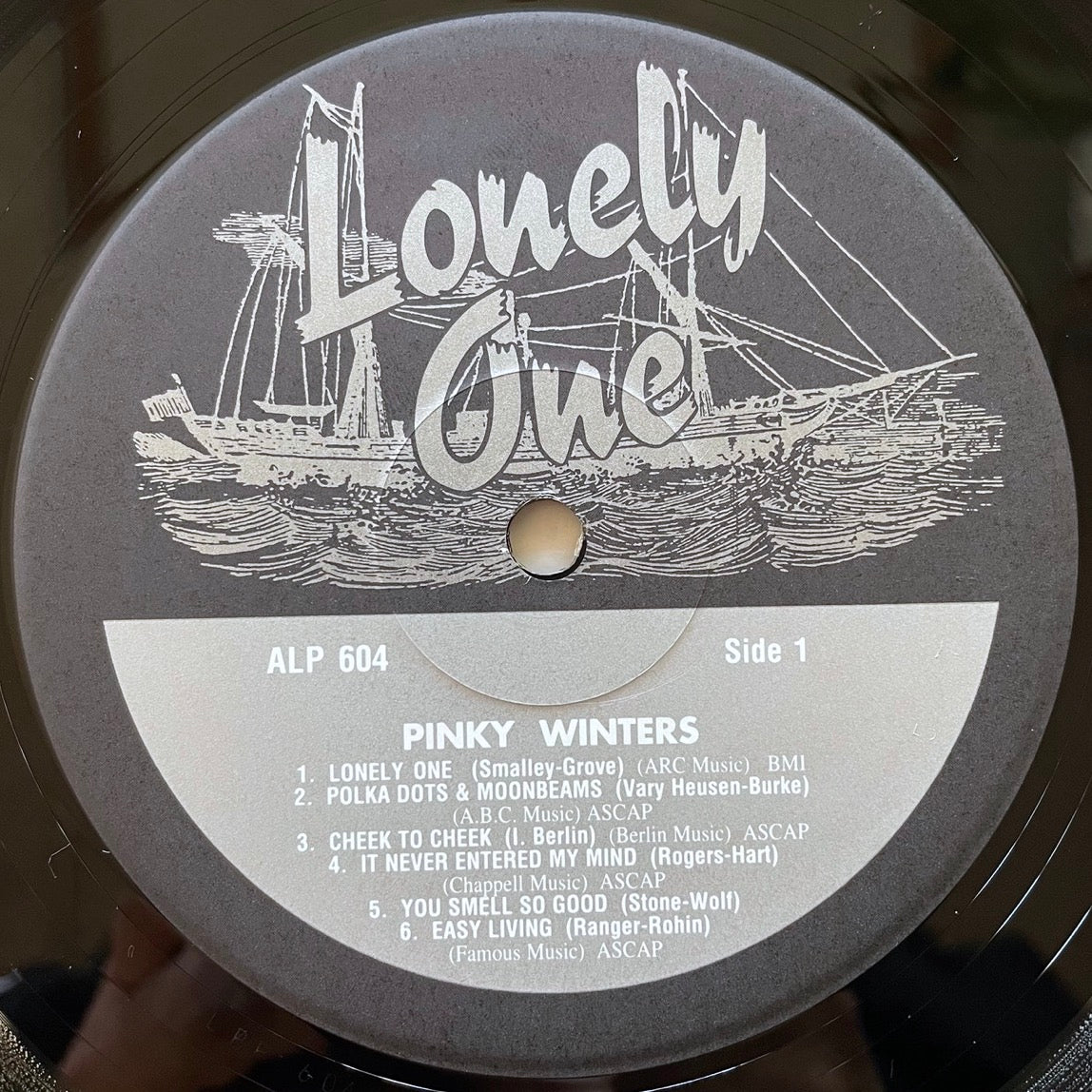 PINKY WINTERS / LONELY ONE on Argo - Japan Reissue NM