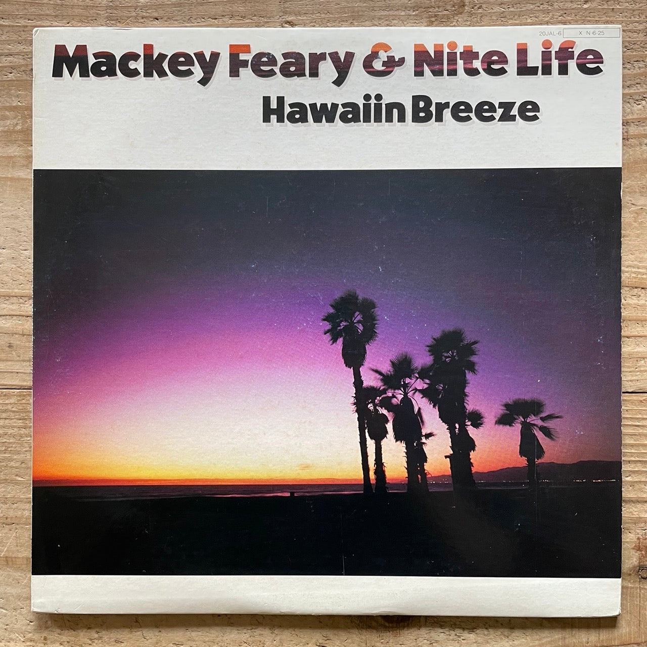 MACKEY FEARY & NITE LIFE / HAWAIIAN BREEZE - Japan LP 20JAL-6 Hawaiian Soul/Funk