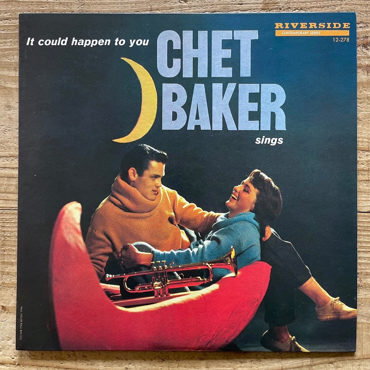 CHET BAKER SINGS / IT COULD HAPPEN TO YOU on Riverside - Japan LP SMJ-6310