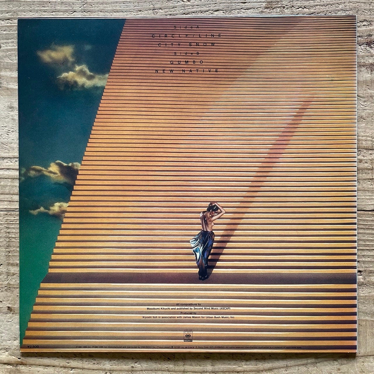 MASABUMI KIKUCHI / SUSTO - Japan CBS/SONY Original LP 25AH 1199