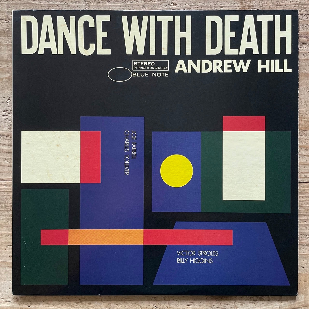 ANDREW HILL / DANCE WITH DEATH on Blue Note - Japan King LP GXK-8184