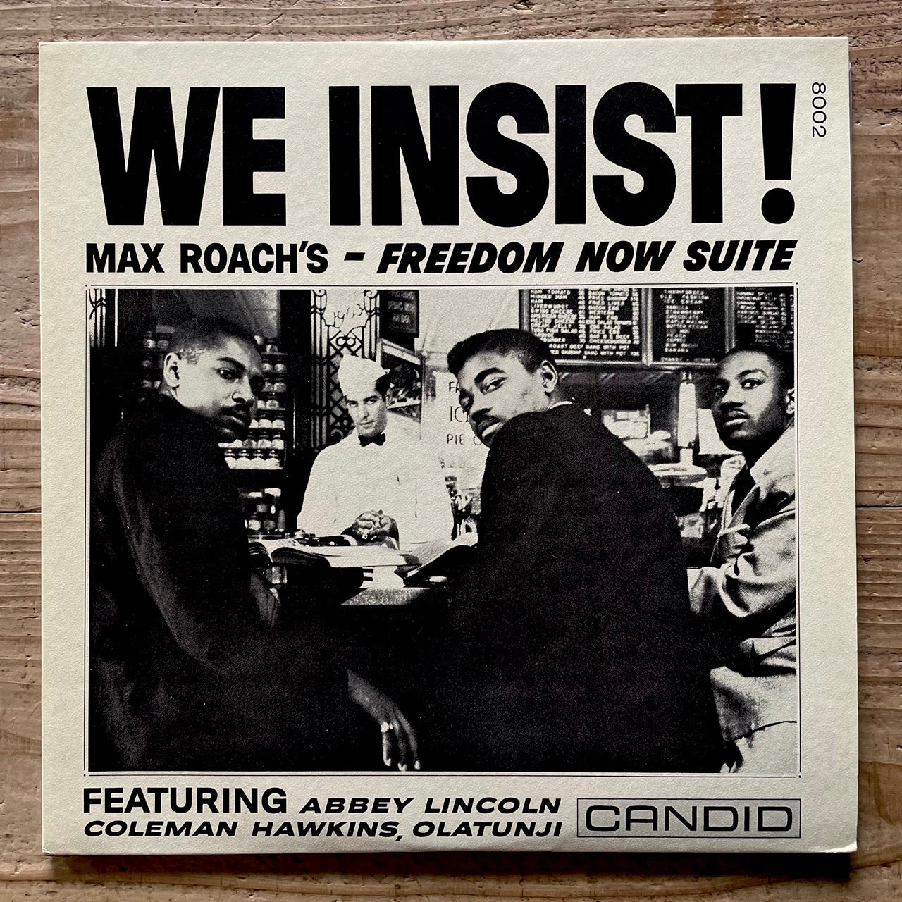 MAX ROACH'S FREEDOM NOW SUITE / WE INSIST! on Candid - Japan LP NM SMJ-6169