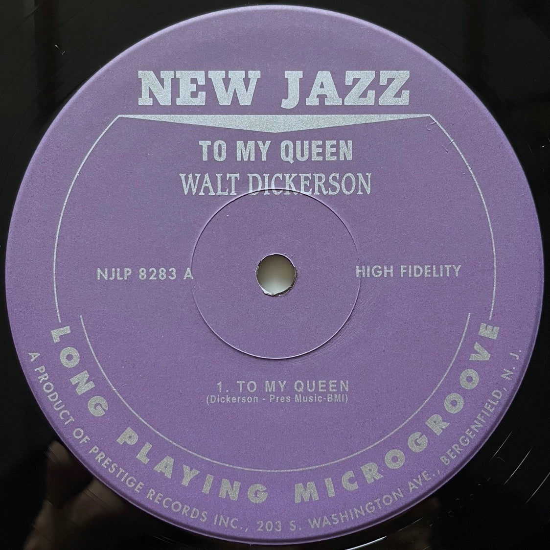 WALT DICKERSON / TO MY QUEEN on New Jazz - Japan LP NM VIJJ-30009 obi