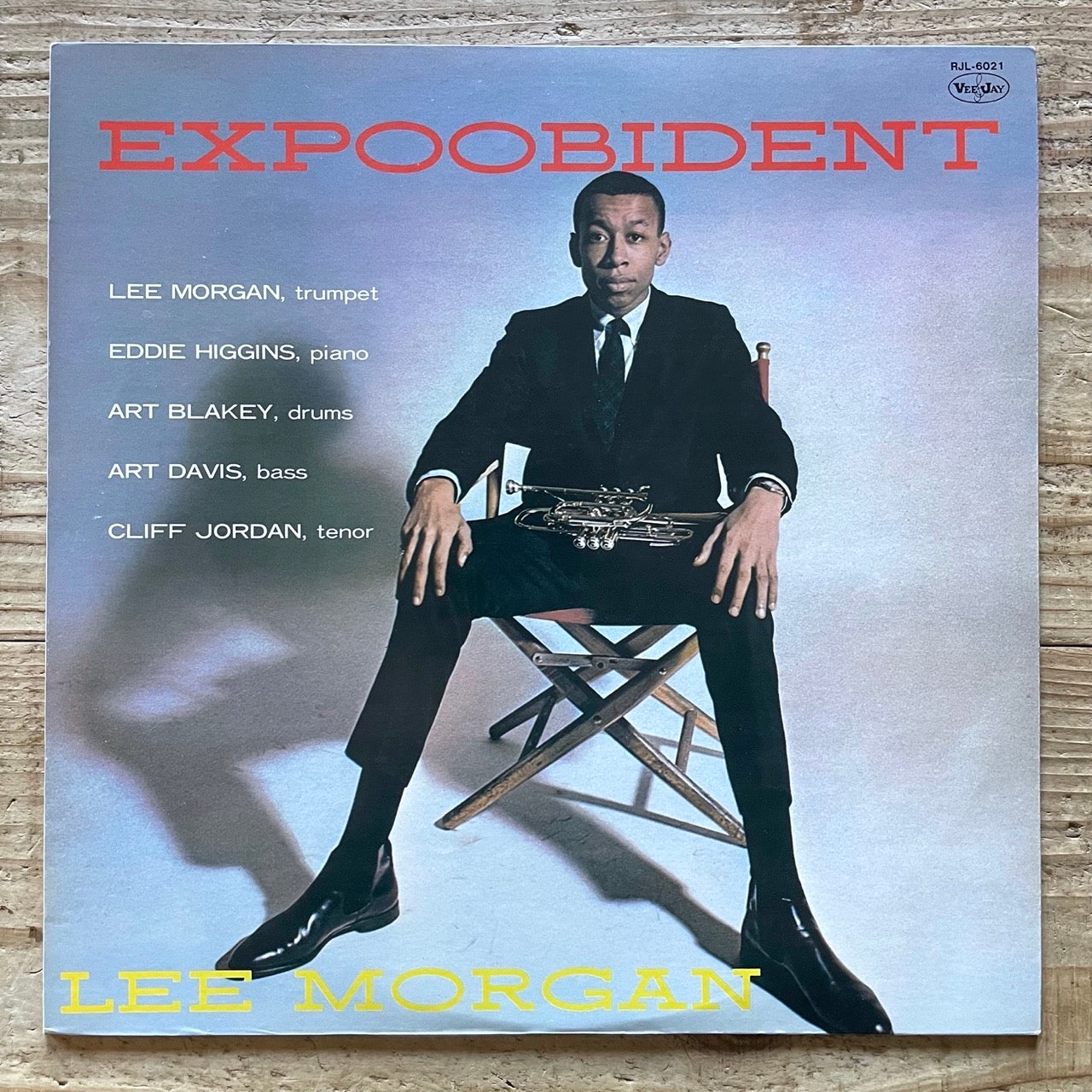 LEE MORGAN / EXPOOBIDENT on Vee Jay - Japan LP RJL-6021