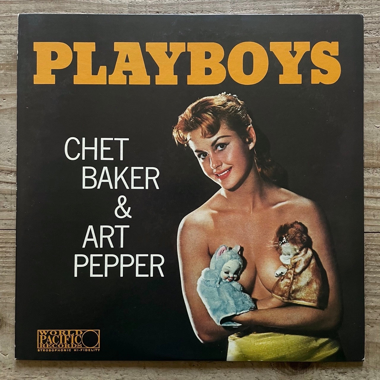 CHET BAKER & ART PEPPER / PLAYBOYS on World Pacific - Japan King MONO LP K23P-6709