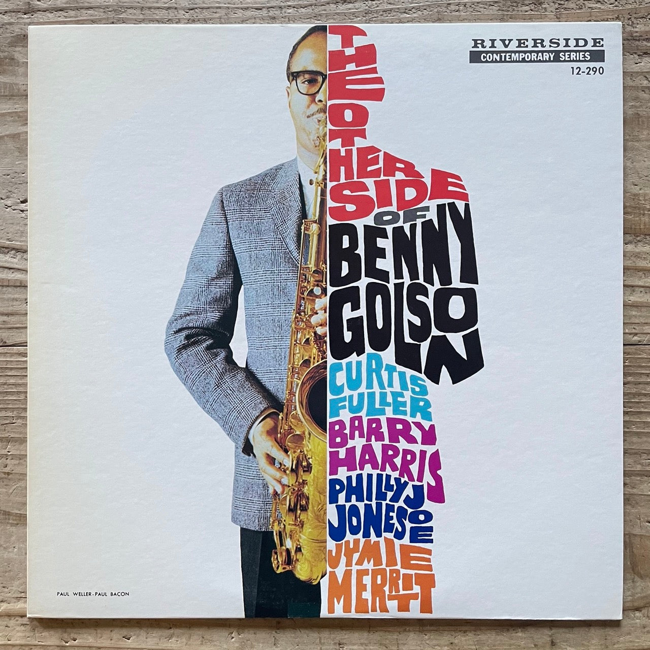 BENNY GOLSON / THE OTHER SIDE OF BENNY GOLSON on Riverside - Japan LP NM SMJ-6302