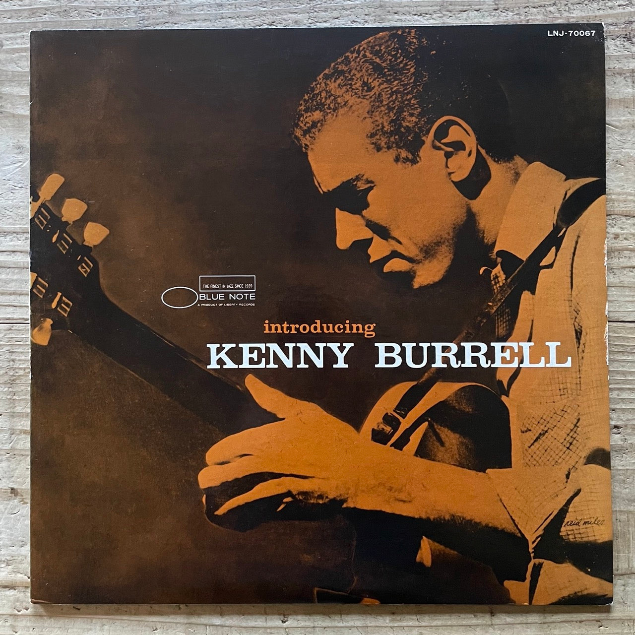 KENNY BURRELL / INTRODUCING - Japan Blue Note MONO LP LNJ-70067
