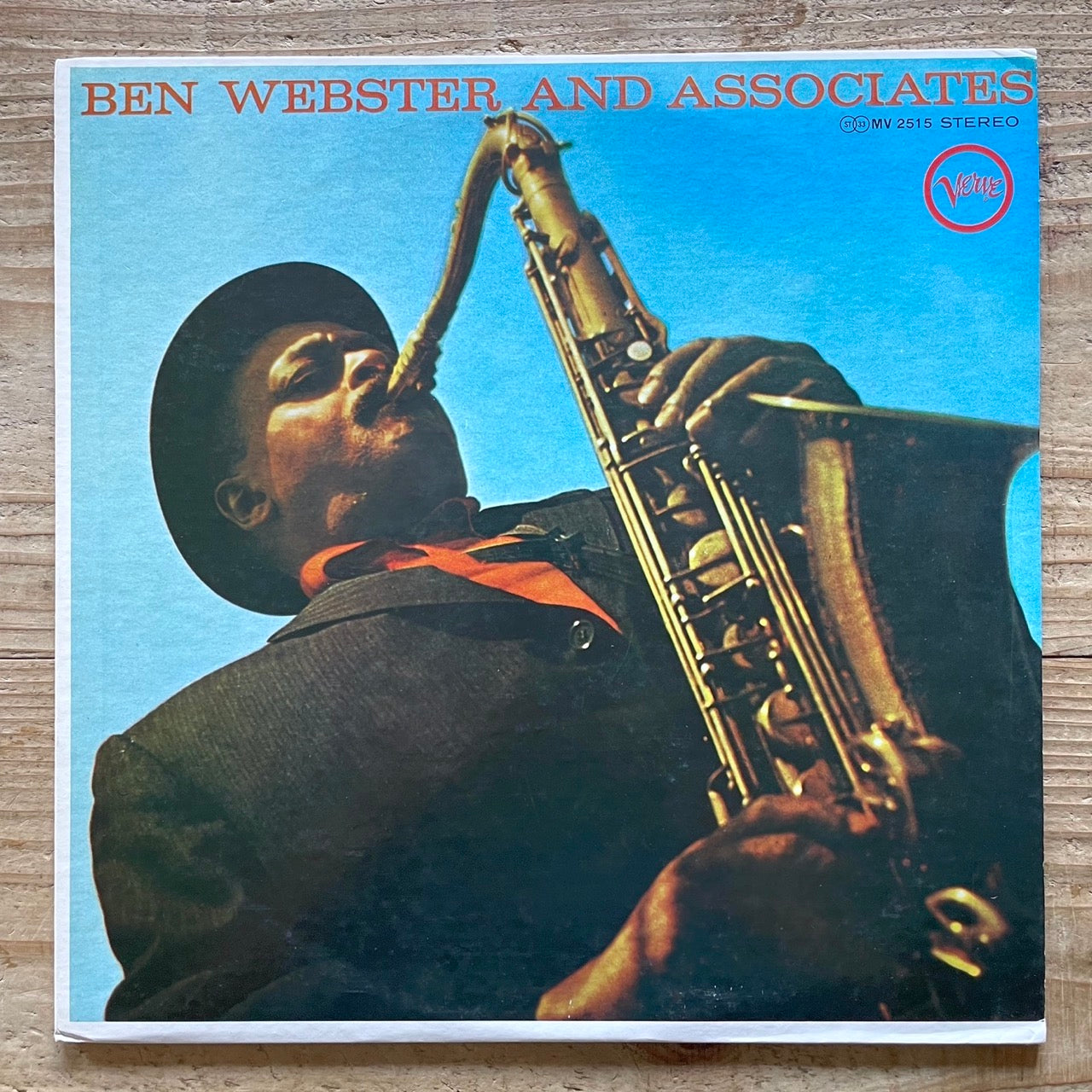 BEN WEBSTER AND ASSOCIATES on Verve - Japan LP NM MV2515