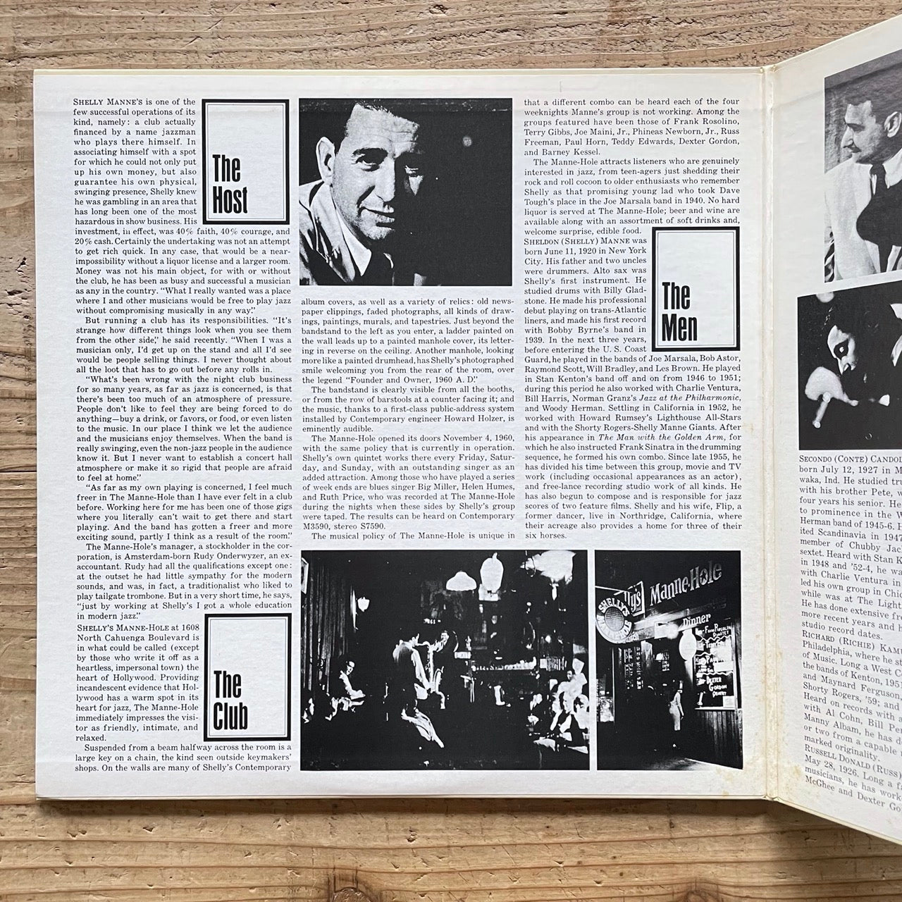 SHELLY MANNE & HIS MEN / AT THE MANNE HOLE (2LP) on Contemporary - Japan King LP LAX-3140/1