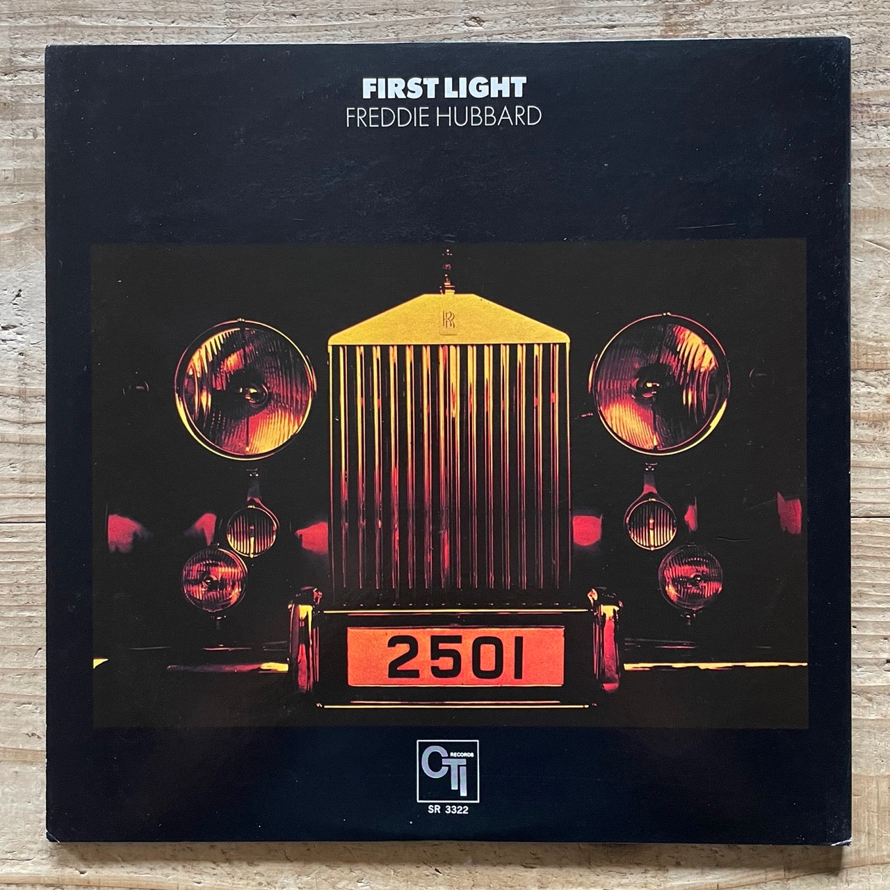 FREDDIE HUBBARD / FIRST LIGHT on CTI - Japan LP VAN GELDER GF SR-3322 obi