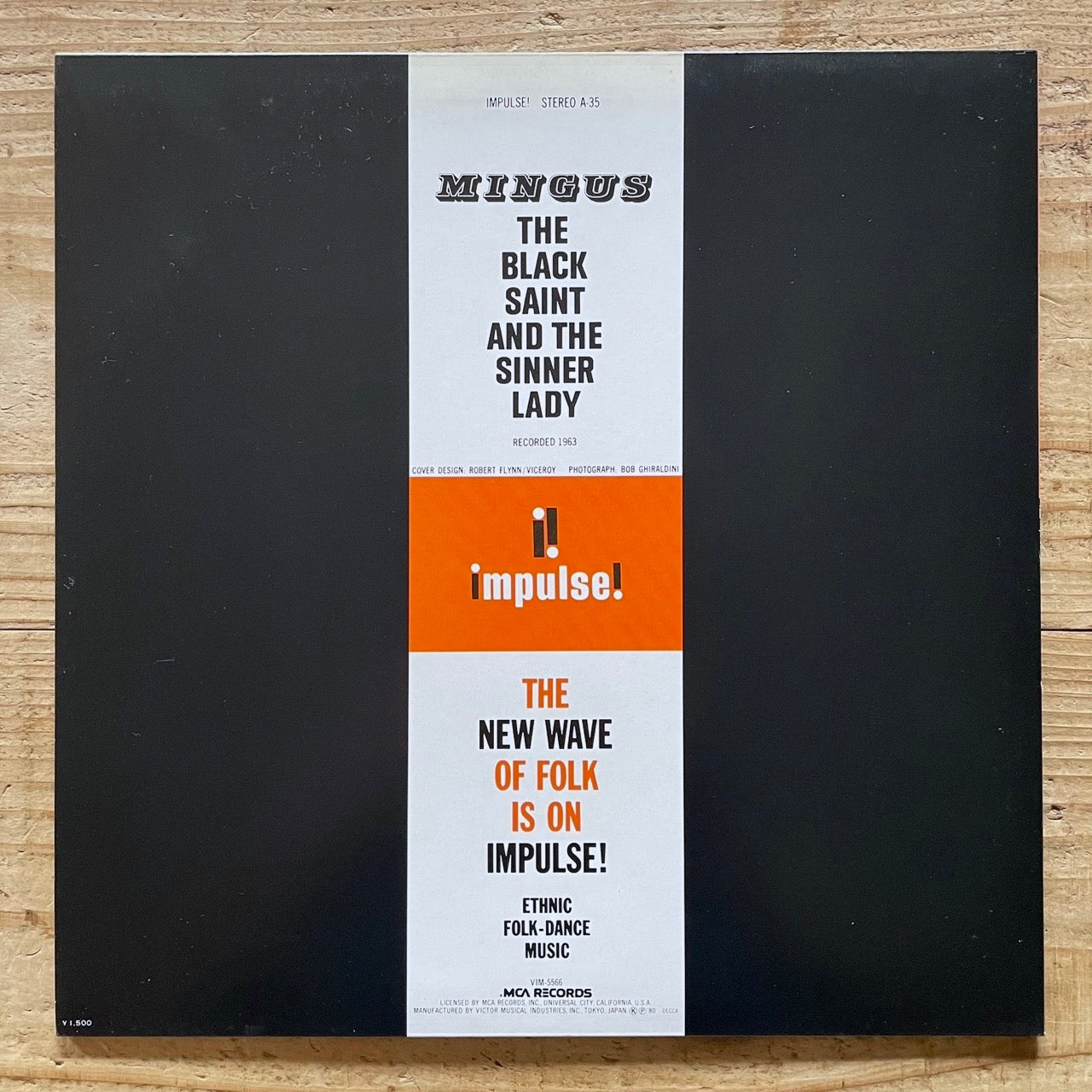 CHARLIE MINGUS / THE BLACK SAINT AND THE SINNER LADY on Impulse - Japan LP NM VIM-5566
