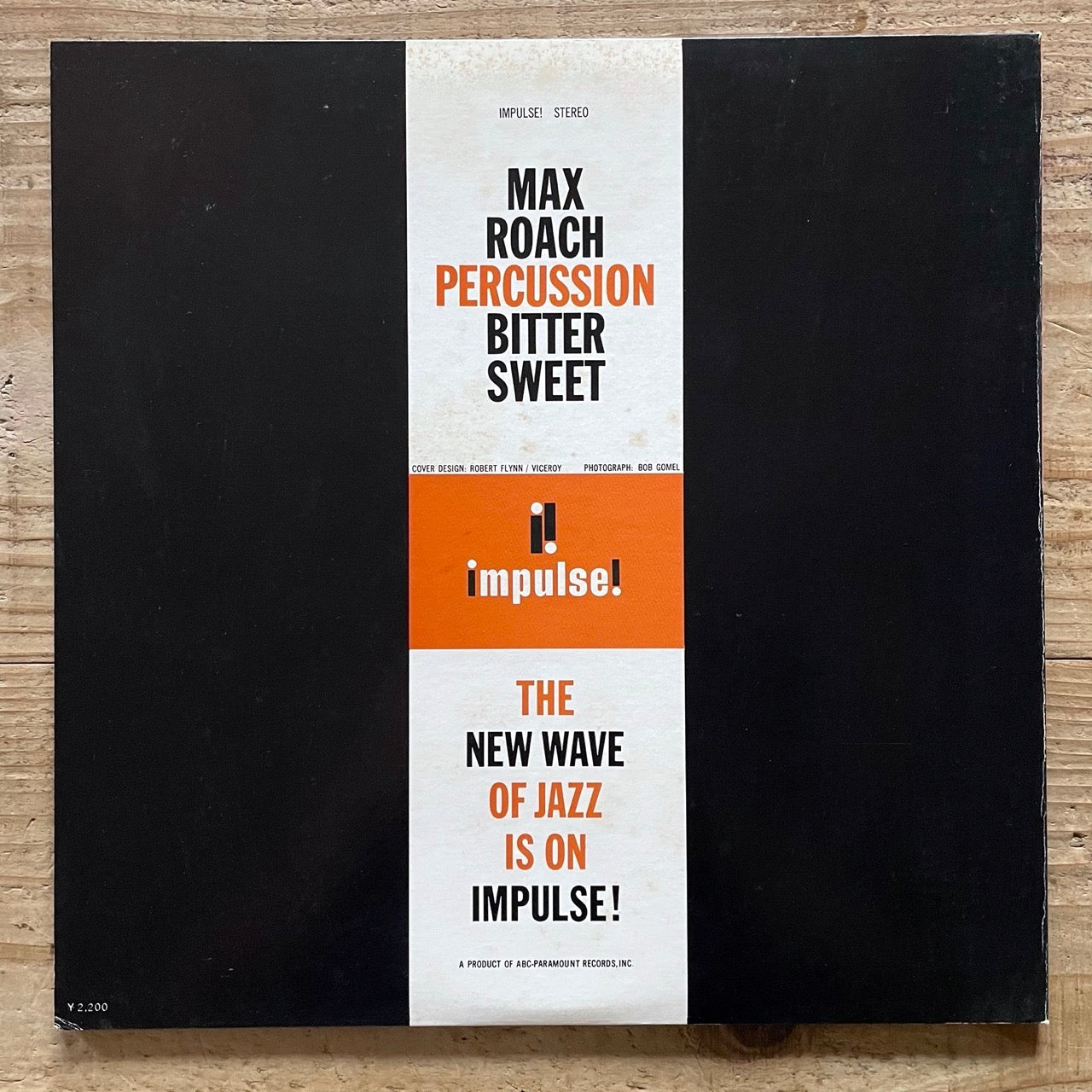 MAX ROACH / PERCUSSION BITTER SWEET on Impulse - Japan GF LP YP-8546-AI obi