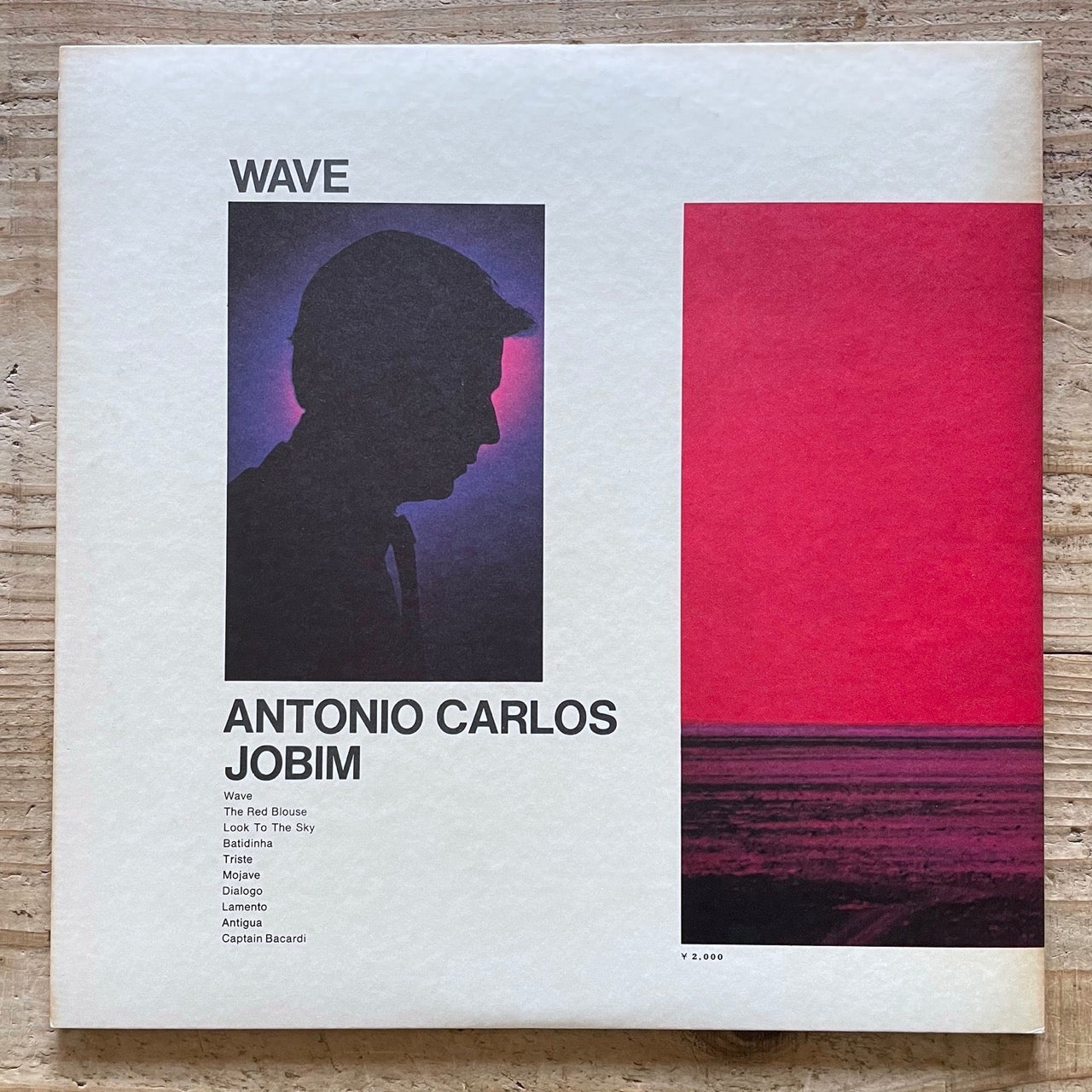 ANTONIO CARLOS JOBIM / WAVE on CTI - Japan GF Promo LP AML-358 obi