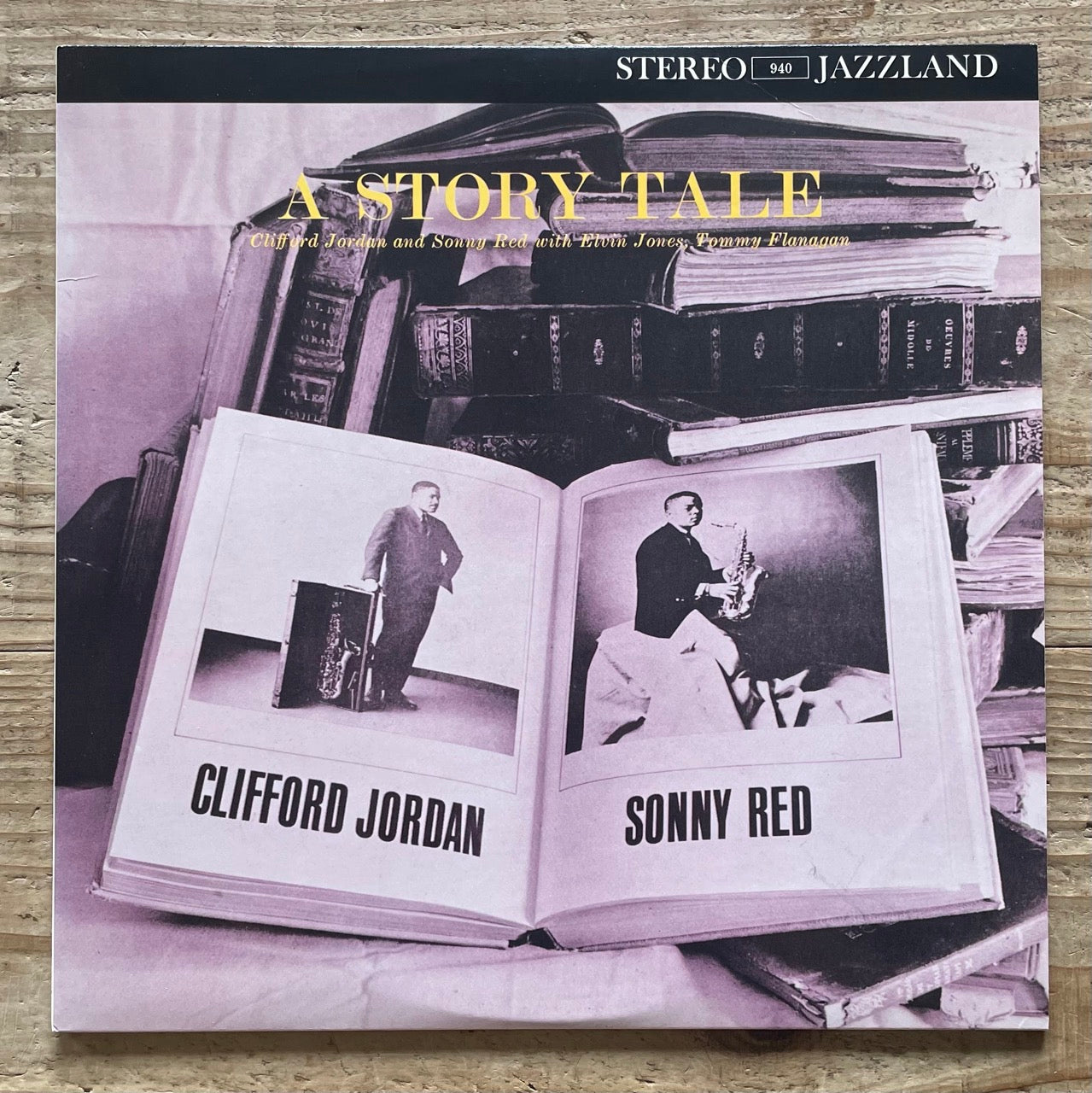 CLIFFORD JORDAN & SONNY RED / A STORY TALE on Jazzland - Japan LP NM WWLJ-7045