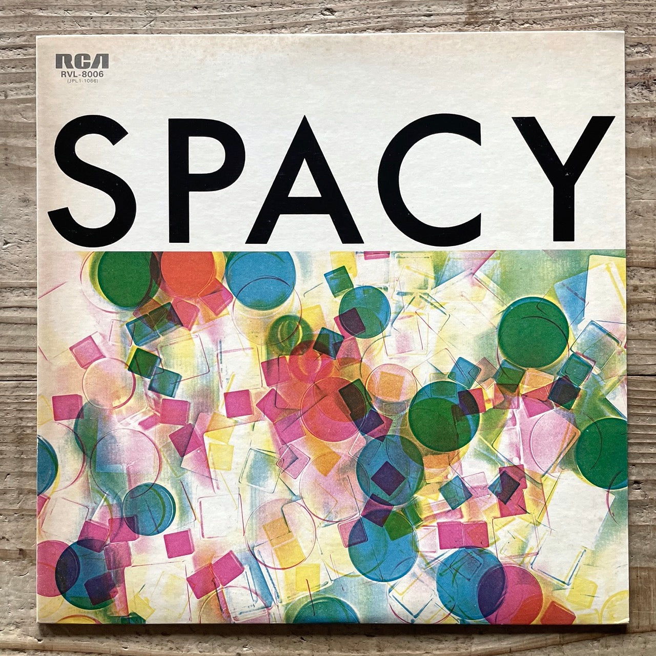 TATSURO YAMASHITA / SPACY - Japan RCA Original LP City Pop RVL-8006