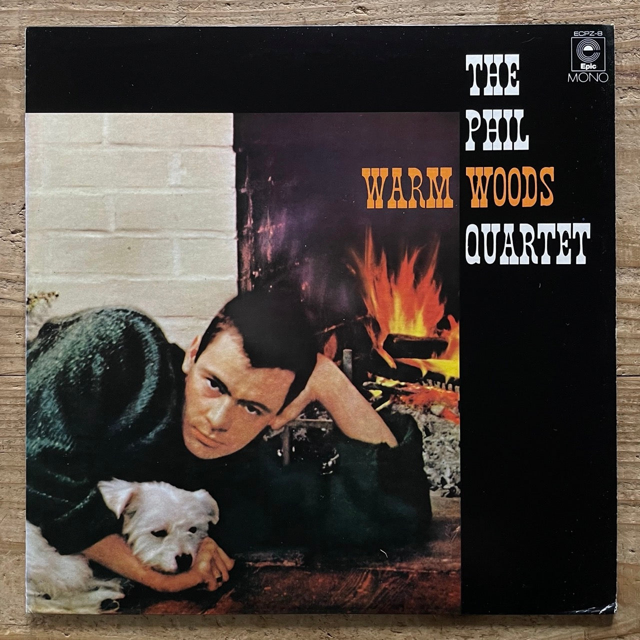 PHIL WOODS / WARM WOODS on Epic - Japan MONO LP ECPZ-8