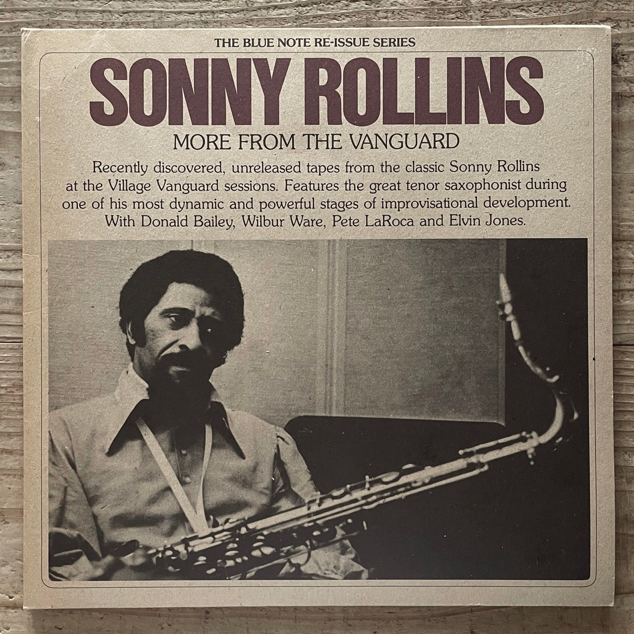SONNY ROLLINS / MORE FROM THE VANGUARD (2LP) - German Blue Note BST-84556 XCT