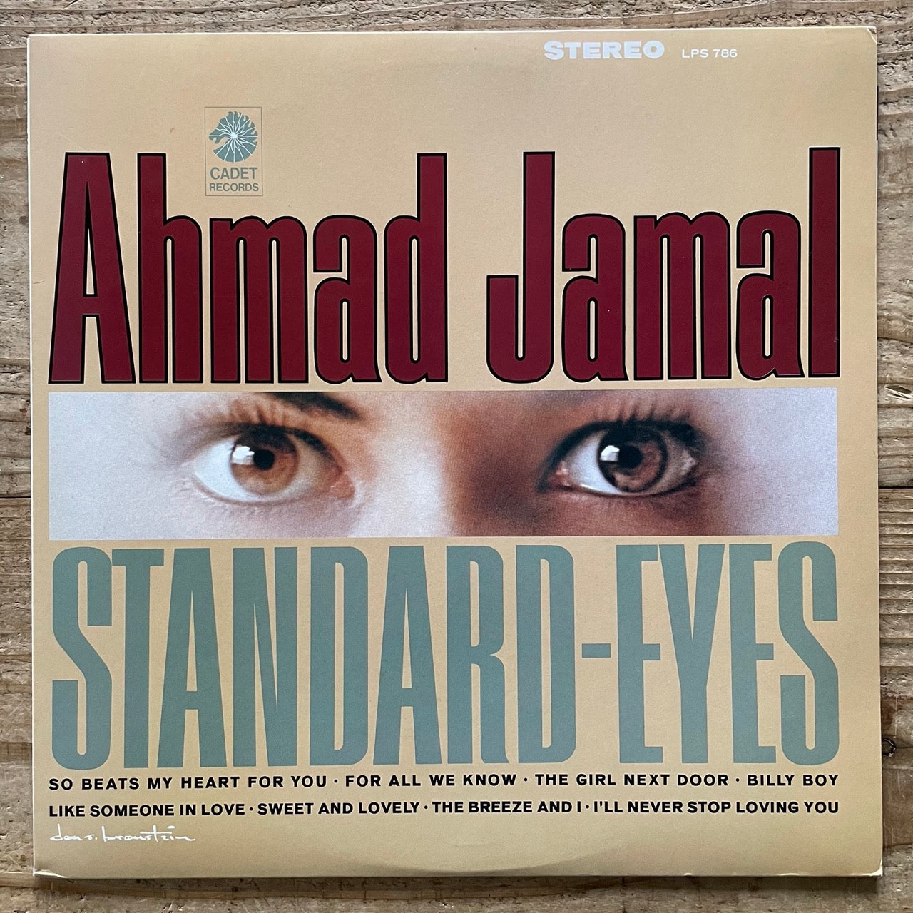 AHMAD JAMAL / STANDARD-EYES on Cadet - Japan LP NM UPS-2232-BC