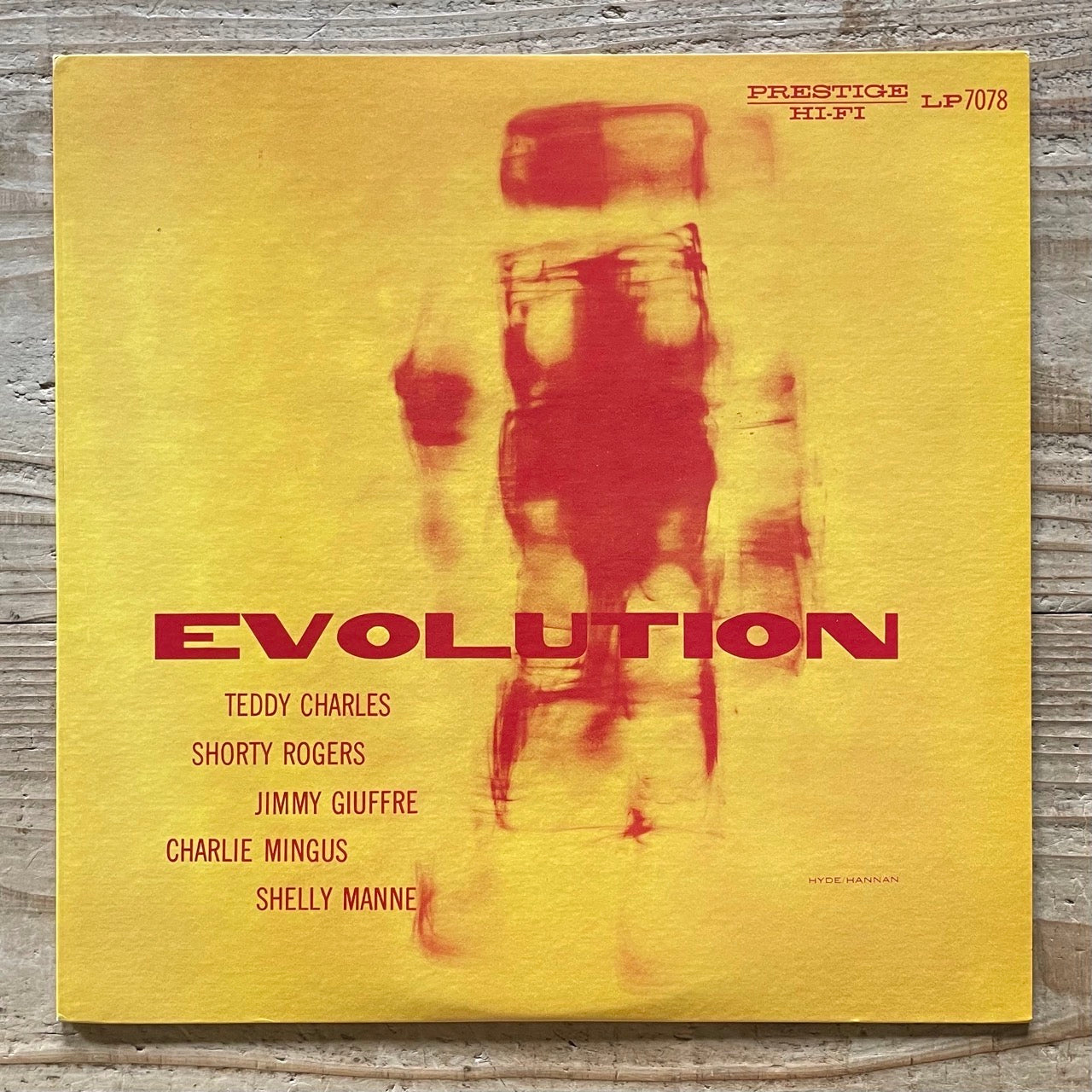 TEDDY CHARLES / EVOLUTION on Prestige - Japan MONO NM LP SMJ-6617