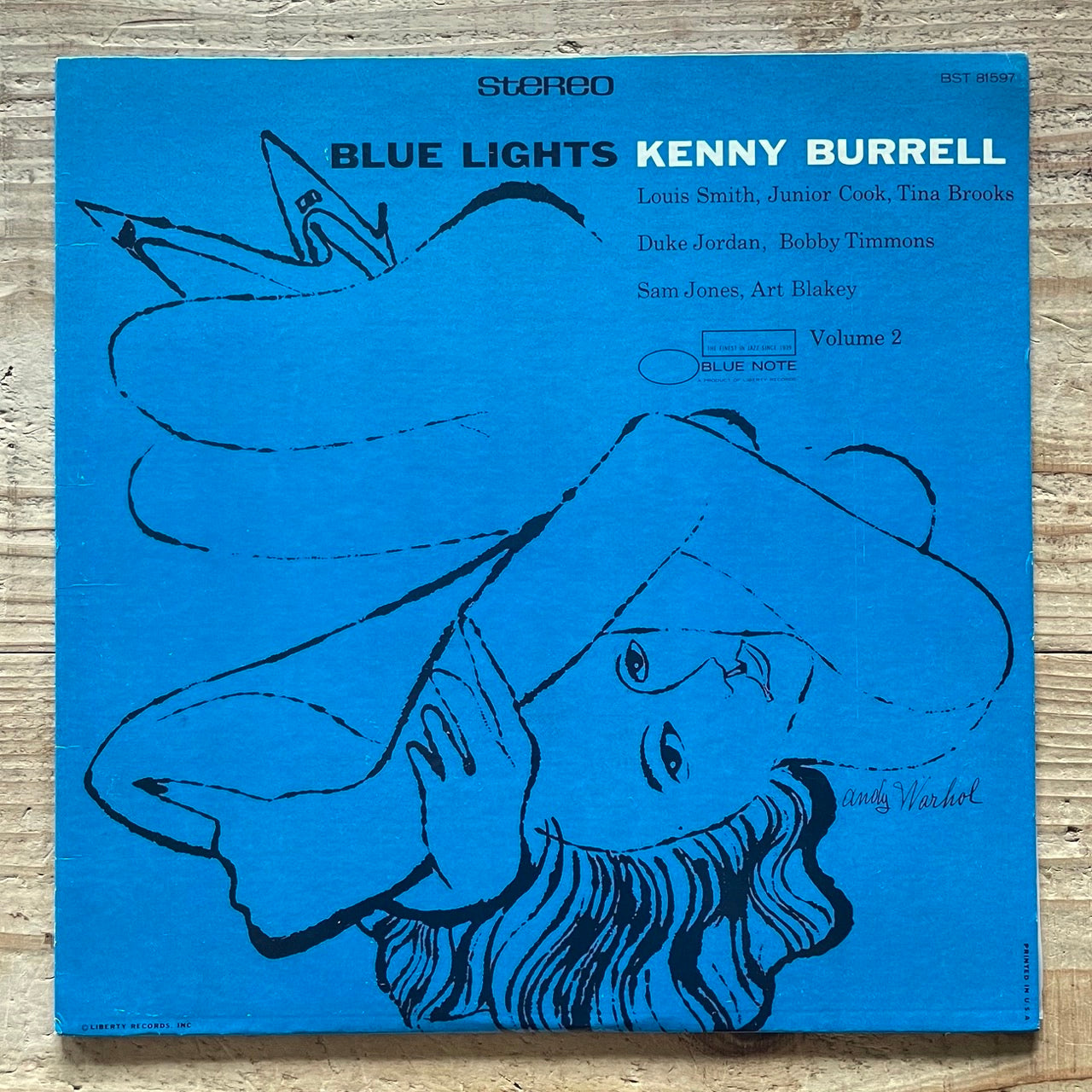 KENNY BURRELL / BLUE LIGHTS VOL.2 - US Blue Note Liberty BST