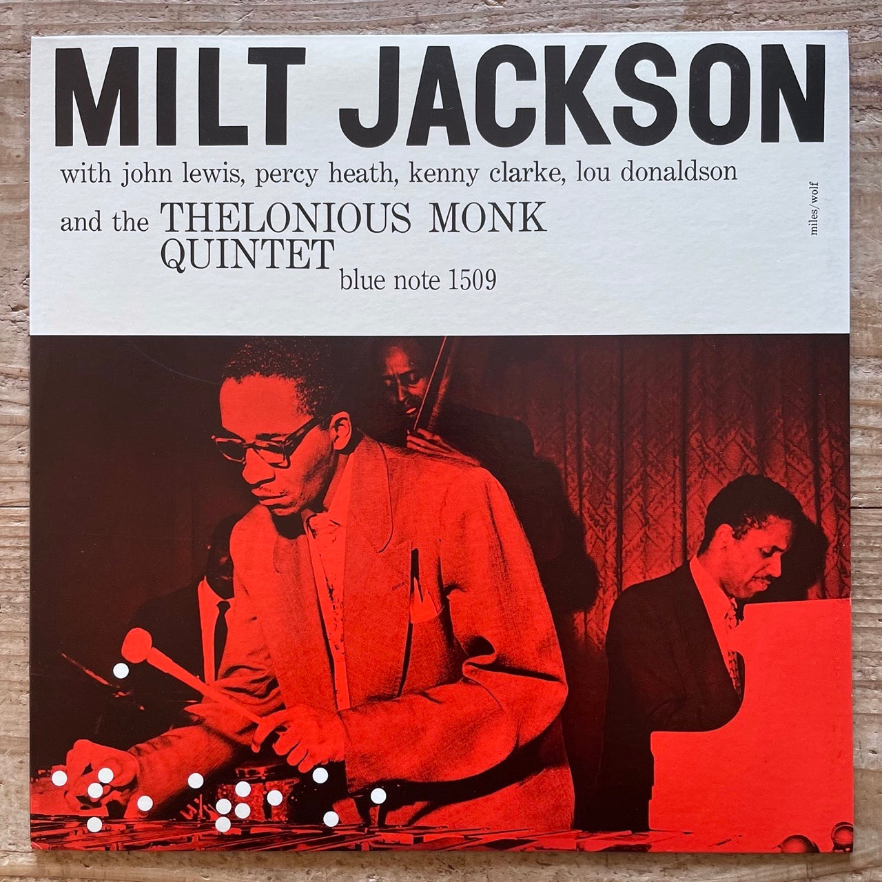 MILT JACKSON on Blue Note BLP1509 - Japan King LP NM GXK-8034
