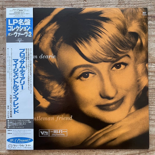 BLOSSOM DEARIE / MY GENTLEMAN FRIEND - Japan Verve LP NM POJJ-1551 obi