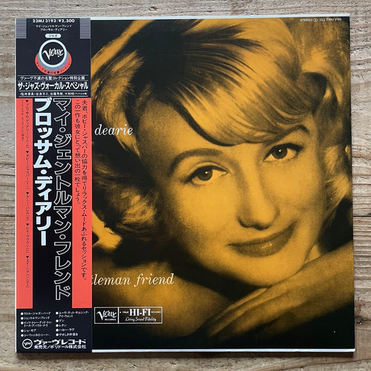 BLOSSOM DEARIE / MY GENTLEMAN FRIEND on Verve - Japan LP 23MJ3193 NM obi