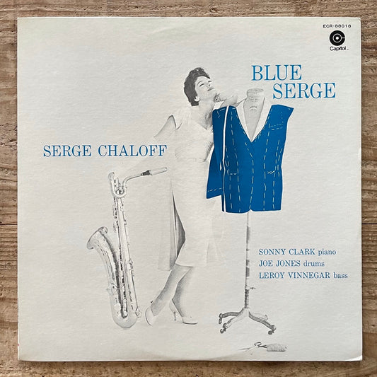 SERGE CHALOFF / BLUE SERGE on Capitol - Japan LP NM ECR-88018