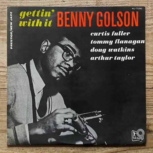 BENNY GOLSON / GETTIN' WITH IT on New Jazz - Japan Top Rank DG MONO LP MJ-7030