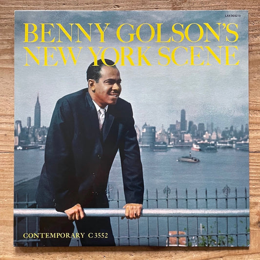 BENNY GOLSON / NEW YORK SCENE on Contemporary - Japan King MONO LP NM LAX-3032