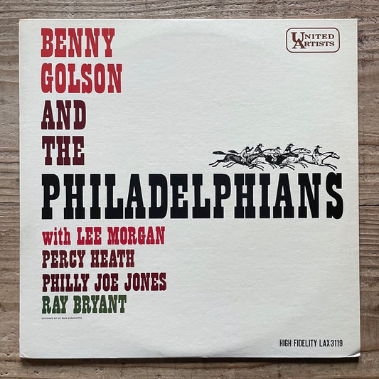 BENNY GOLSON AND THE PHILADELPHIANS on United Artists - Japan King LP NM LAX-3119