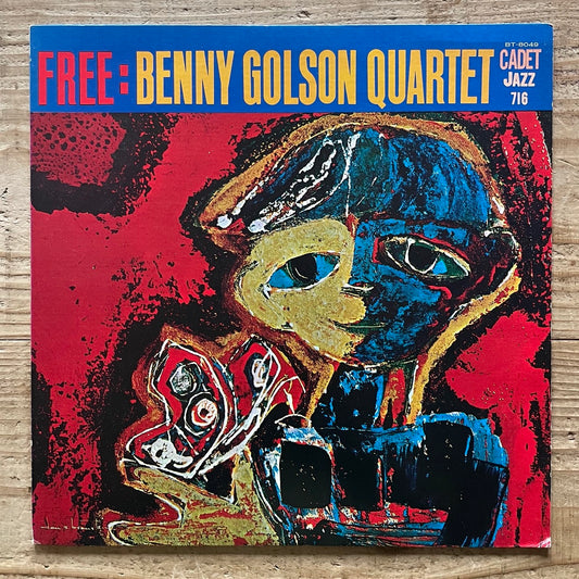 BENNY GOLSON QUARTET / FREE on Argo - Japan LP BT-8049