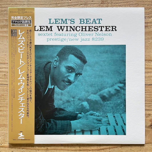 LEM WINCHESTER / LEM'S BEAT on New Jazz - Japan LP NM VIJJ-30034 obi