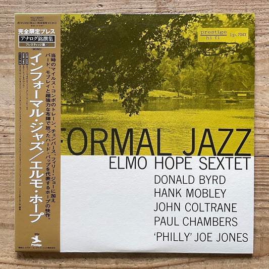 ELMO HOPE SEXTET / INFORMAL JAZZ on Prestige - Japan MONO LP NM VIJJ-30067 obi