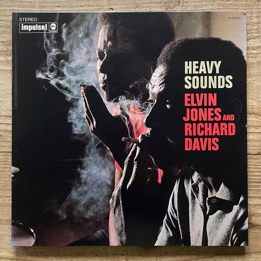 ELVIN JONES & RICHARD DAVIS / HEAVY SOUNDS on Impulse - Japan GF LP YP-8532-AI