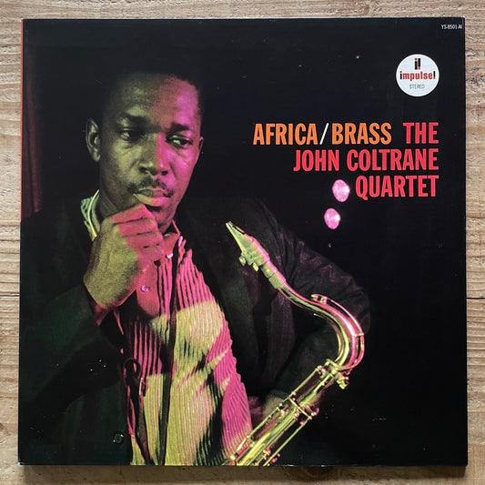 JOHN COLTRANE QUARTET - AFRICA/BRASS on Impulse - Japan GF LP YS-8501-AI