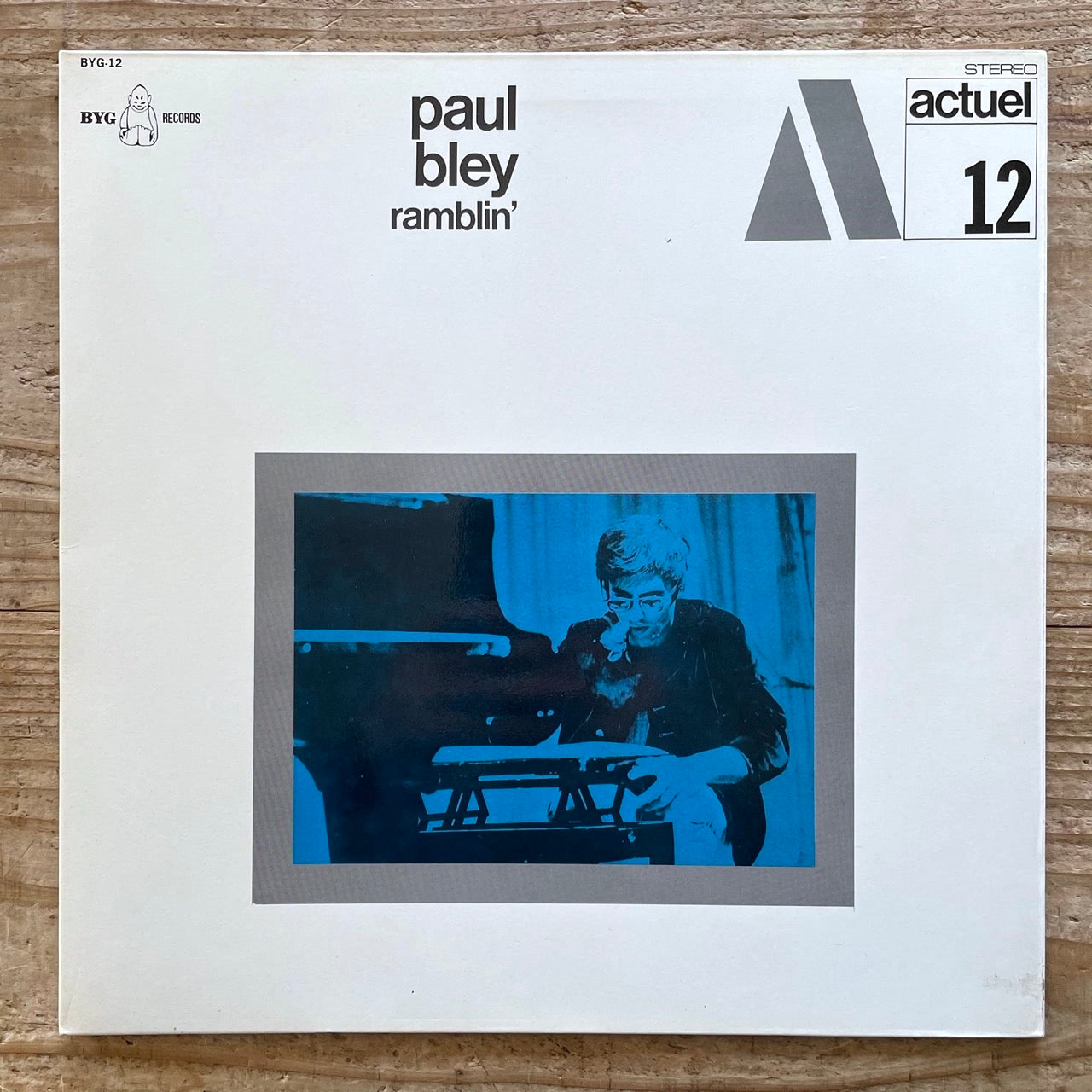 PAUL BLEY / RAMBLIN' on French BYG - Japan Gatefold LP BGY-12