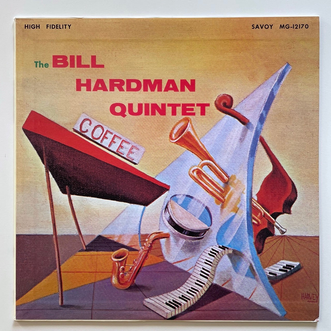 BILL HARDMAN QUINTET / SAYING SOMETHING - Japan Savoy MONO LP NM KIJJ-2012