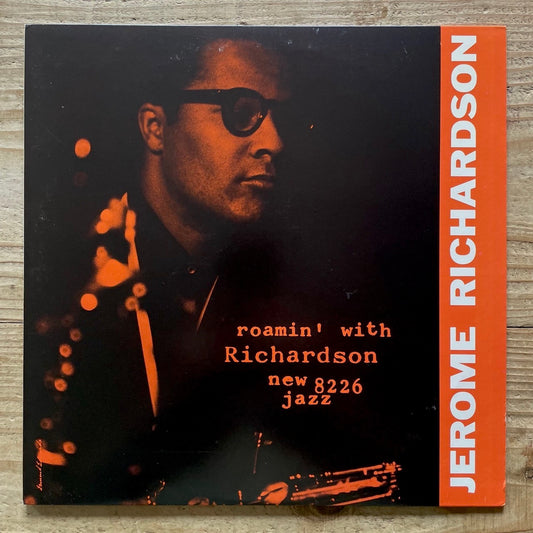 JEROME RICHARDSON / ROAMIN' WITH RICHARDSON on New Jazz - Japan LP NM WWLJ-7027