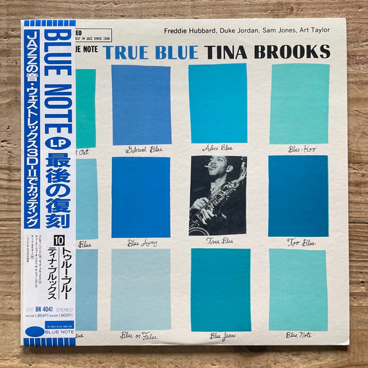 TINA BROOKS / TRUE BLUE on Blue Note - Japan LP NM BN4041 obi