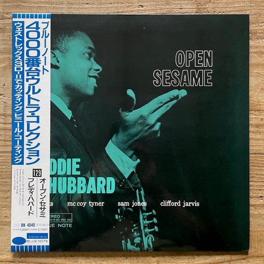 FREDDIE HUBBARD / OPEN SESAME on Blue Note - Japan LP NM BN4040 obi