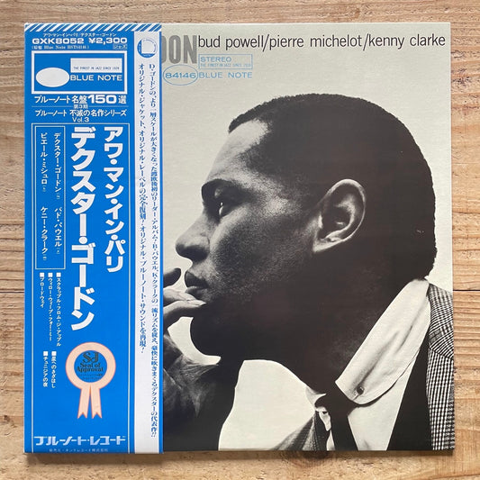 DEXTER GORDON / OUR MAN IN PARIS on Blue Note - Japan King LP NM GXK-8052 obi