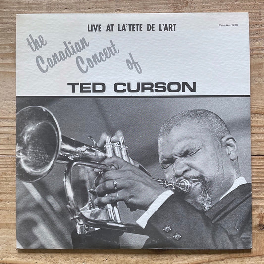 TED CURSON QUINTET / LIVE AT LA'TETE DE L'ART - Canada Can-Am LP CA 1700 NM