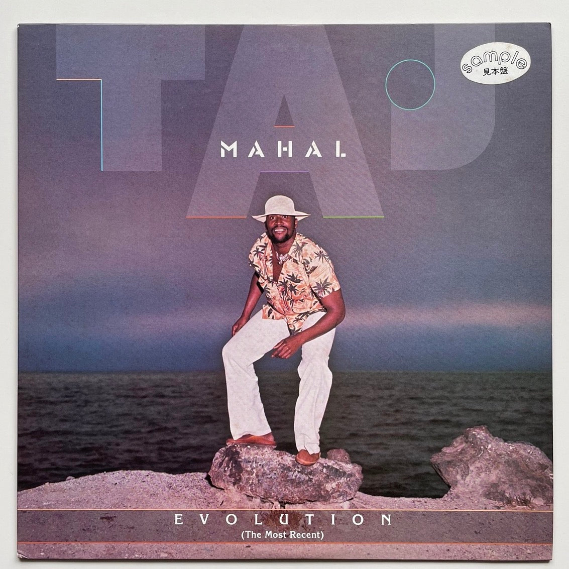 TAJ MAHAL / EVOLUTION (THE MOST RECENT) - Japan Promo LP NM