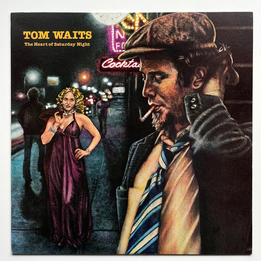 TOM WAITS / THE HEART OF SATURDAY NIGHT - Japan Asylum 1st LP NM