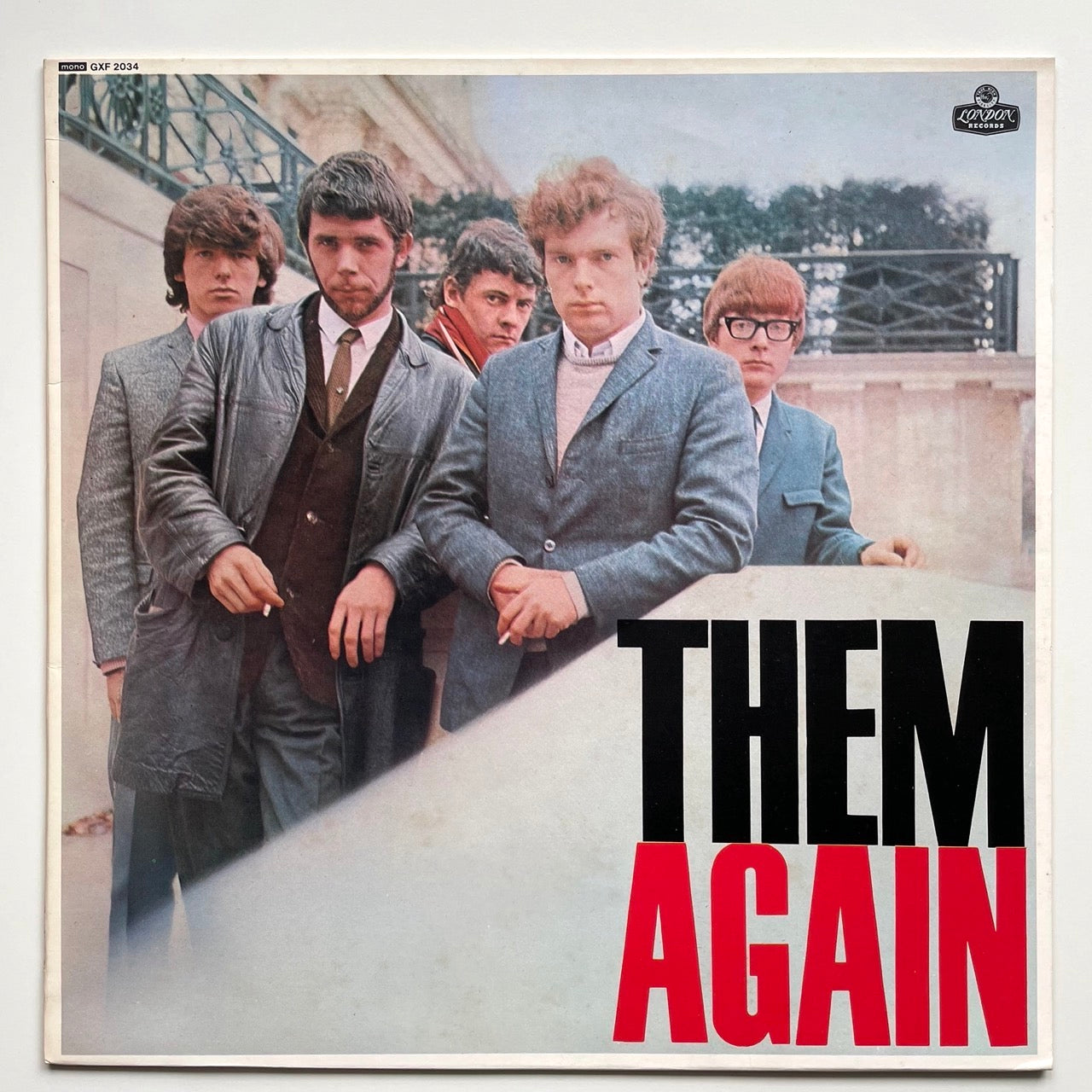 THEM / AGAIN on Decca - Japan London MONO LP Van Morrison