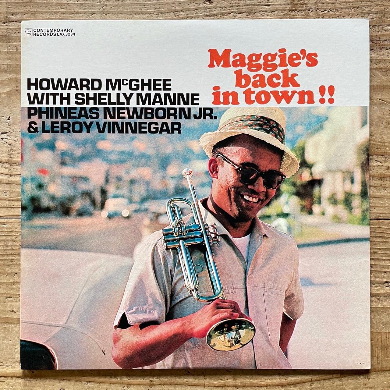 HOWARD McGHEE / MAGGIE'S BACK IN TOWN on Contemporary - Japan King LP LAX3034
